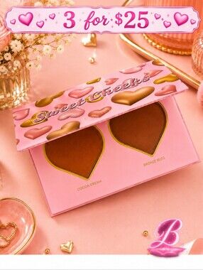 3/$25 Eloise Sweet Cheeks Bronzing Palette - "Cocoa Dream & Bronze Bliss"
